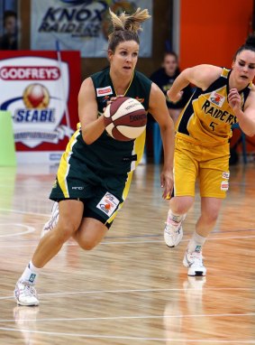 Steph Cumming was a key player in Townsville Fire's breakthrough WNBL championship win last season.