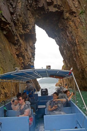 Geopark boat.