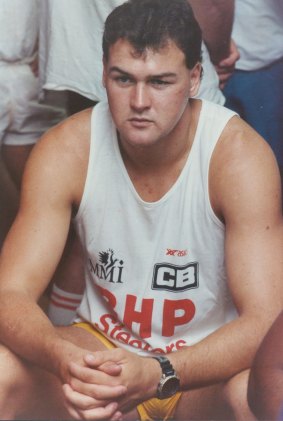 Face of experience: Paul McGregor, pictured in 1991.
