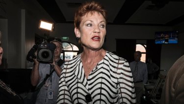 Pauline Hanson is in WA to shore up support for One Nation ahead of Saturday's ballot.