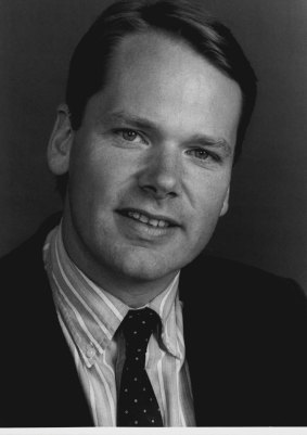 Mark Colvin, pictured in 1988.
