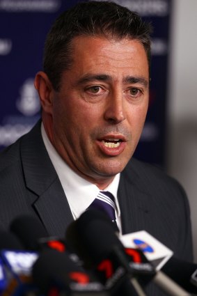 Not happy: Dockers CEO Steve Rosich.