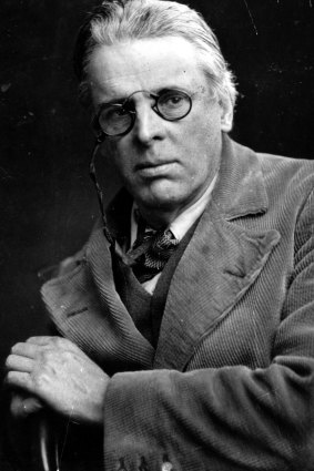 Irish poet William Butler Yeats (1865-1939), winner of the Nobel prize for literature.  