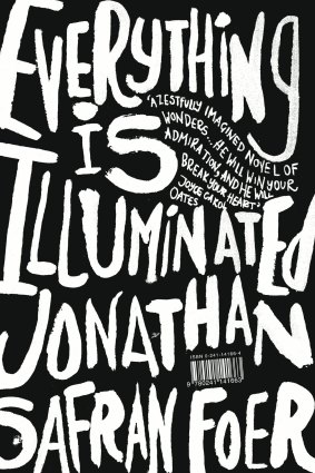 Everything is Illuminated by Jonathan Safran Foer, cover designed by Jon Gray.