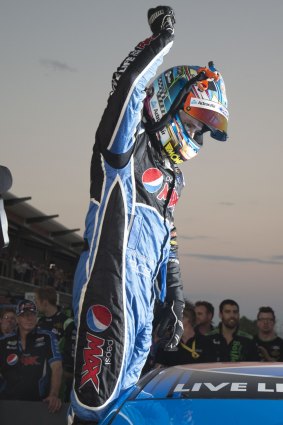 Mark Winterbottom has extended his lead after the first Townsville race.