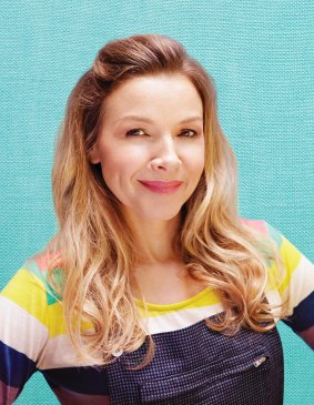 Ready for action: Justine Clarke has been signed on to play Eve in the fourth season of <i>House Husbands</i>.