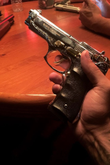 Johann Ofner posted this image of a prop gun before his fatal shooting during filming.