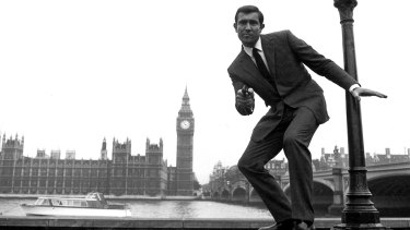 George Lazenby as James Bond in <i>On Her Majesty's Secret Service</i>.