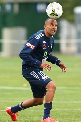 Archie Thompson is in line to play his 200th game for Victory on Friday night.
