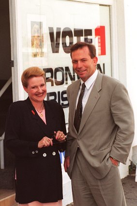 It can't have been easy for Tony Abbott to ease out his mentor Bronwyn Bishop.