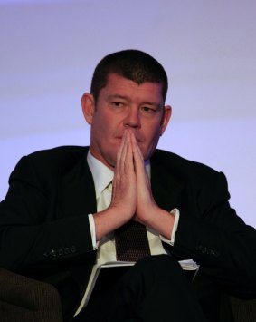 Spinning the wheel again: James Packer's latest Las Vegas foray is driving up Crown's bond risk.