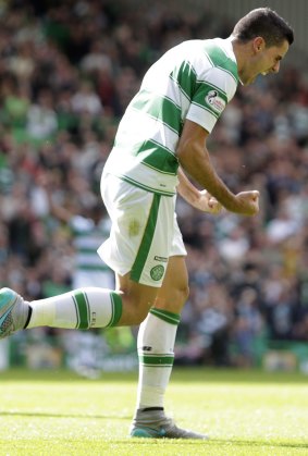 Canberra product Tom Rogic scored a cracking goal for Celtic in their 3-1 win on Sunday morning (Australian time).