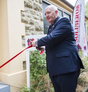 Governor-General Sir Peter Cosgrove officially opens the centre. 