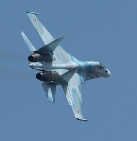 US reports indicate Russia has deployed more than two dozen fighter aircraft, attack helicopters and surface-to-air missile defence systems to a base in Syria.