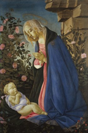 Sandro Botticelli's famous Wemyss Madonna, c.1485.