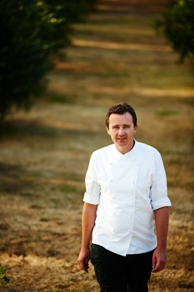 Dan Hunter, head chef at the lauded Brae restaurant in Birregurra, Victoria.

