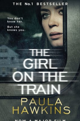 The new book cover of Paula Hawkins' <i>The Girl on the Train</i>.
