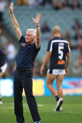 Not out of reach: Mick Malthouse and Carlton need time.