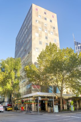 The 12-storey building at 231 Swanston Street sold on a 3.5 per cent yield.