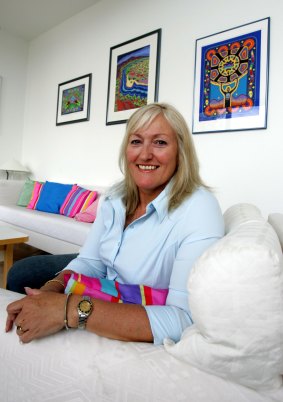 Swiss bliss: Swatch collector Dr June Kane at home in Essendon.