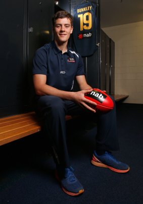Working each day as a teacher's assistant at Gippsland Grammar was a good distraction for Josh Dunkley.