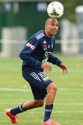 Should he stay or go? Melbourne Victory veteran Archie Thompson.