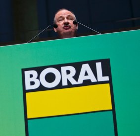 Shares in Boral were placed in a trading halt on Monday after it announced a $3.5b deal to buy Headwaters Corp. 