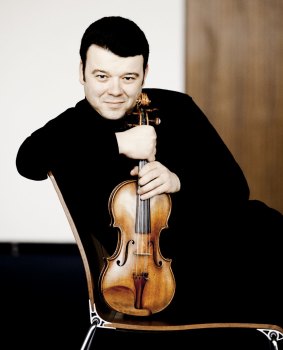 Vadim Gluzman, a soloist who knows his place.