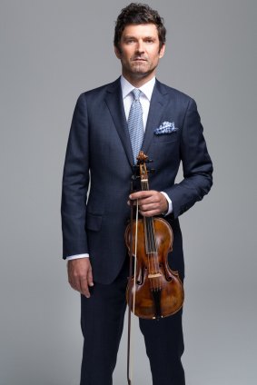 Concert highlight: solo violinist Brendan Joyce. 