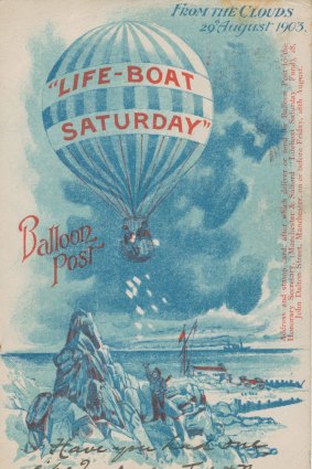 One of the Daily Mail lifeboat fund postcards.