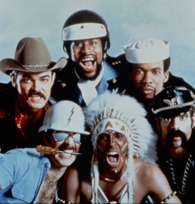 The classic line-up, circa 1979 (clockwise from top left): Randy Jones, Victor Willis, David Briley, Glenn Hughes, Felipe Rose and David Hodo.