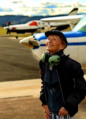 Happy landings: Senta Taft-Hendry in 2013.