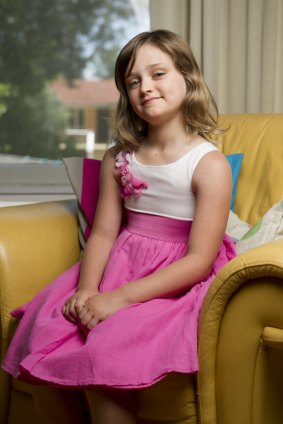 Genavieve Jackson, 8 was diagnosed with Lyme Disease last year.