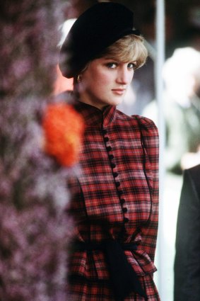 In Caroline Charles at the Braemar Games, 1981. “I was so thrilled with this look. You have to understand the rules of beingin Scotland with the Queen. Diana was only 20, so this was pretty and appropriate.