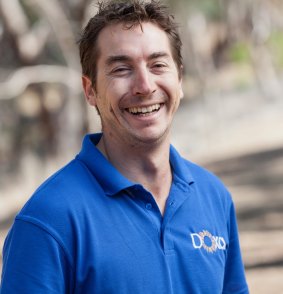 Daniel Robinson, manager of Doxa's Malmsbury campus, is passionate about teaching young people to value the outdoors.