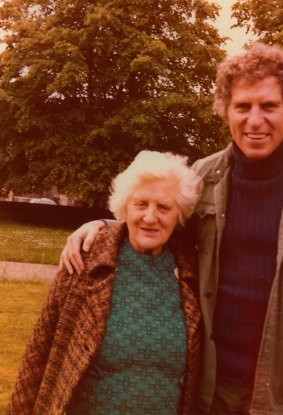 Grace died four years after her reunion with her son, John. They are shown here in 1975.