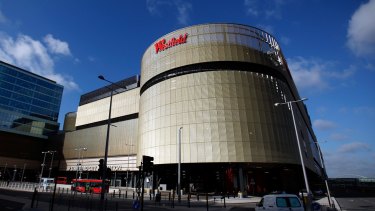 First we take London, then we take Milan: The exterior of the Westfield Stratford City centre in the British capital.