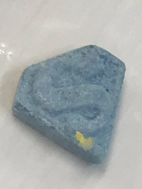 One of the 'blue superman' pills.