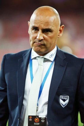 Melbourne Victory coach Kevin Muscat never doubted for a second Victory would win. It's there on his face.