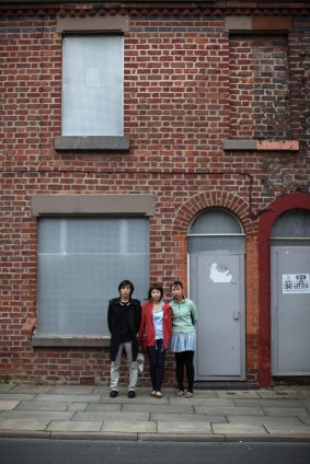 Fans outside Ringo Starr's birthplace.
