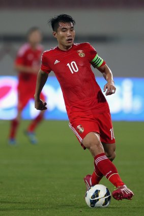 Chinese midfielder Zheng Zhi.