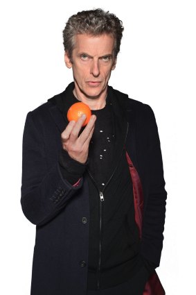 Peter Capaldi as The Doctor in <i>Doctor Who</i>.