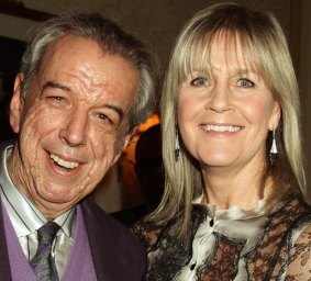 Rod Temperton and his wife Kathy at the Royal Albert Hall in London, 2012. 