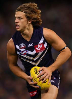 Ross Lyon says Nat Fyfe is on track to lead the Fremantle Dockers.