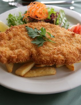 Schnitzel fraud: a chef has been ordered to pay $70,000 in damages.