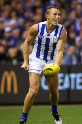 More to come: Drew Petrie will play his 16th season at the Roos.