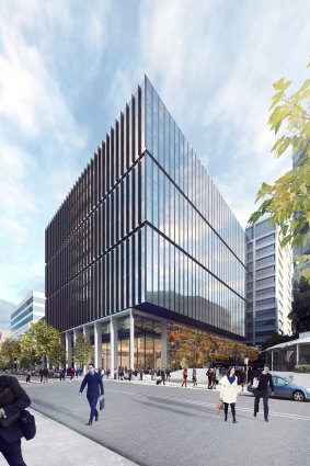 One of DEXUS' projects in the pipeline is the  office tower at 105 Phillip Street, Parramatta.