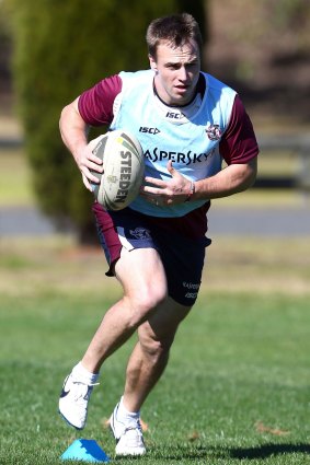 He's back: Jamie Burher is expected to make his return for Manly.