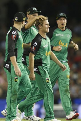 Adam Zampa had a good night for the Melbourne Stars.