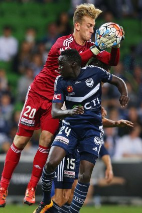 Thomas Deng: The Melbourne Victory centre back is off to Dutch club PSV Eindhoven.